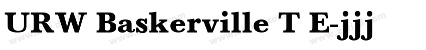 URW Baskerville T E字体转换
